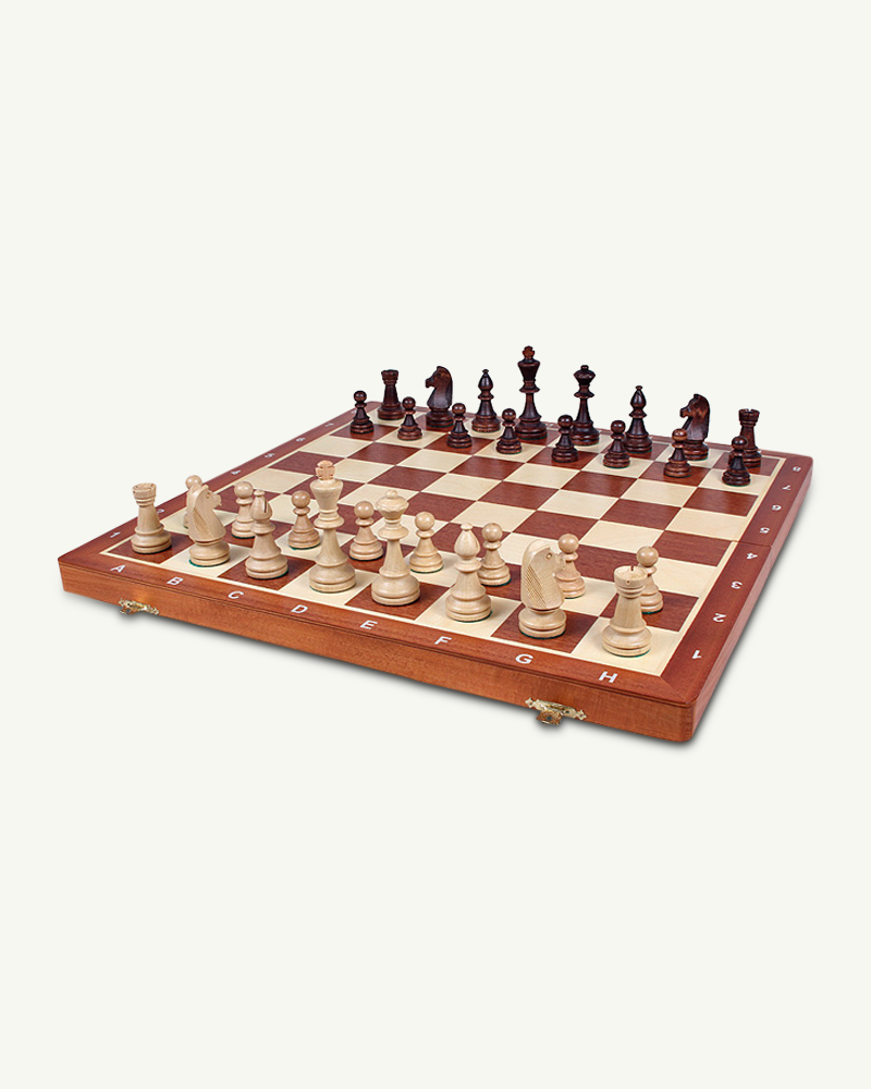 échiquier staunton en bois