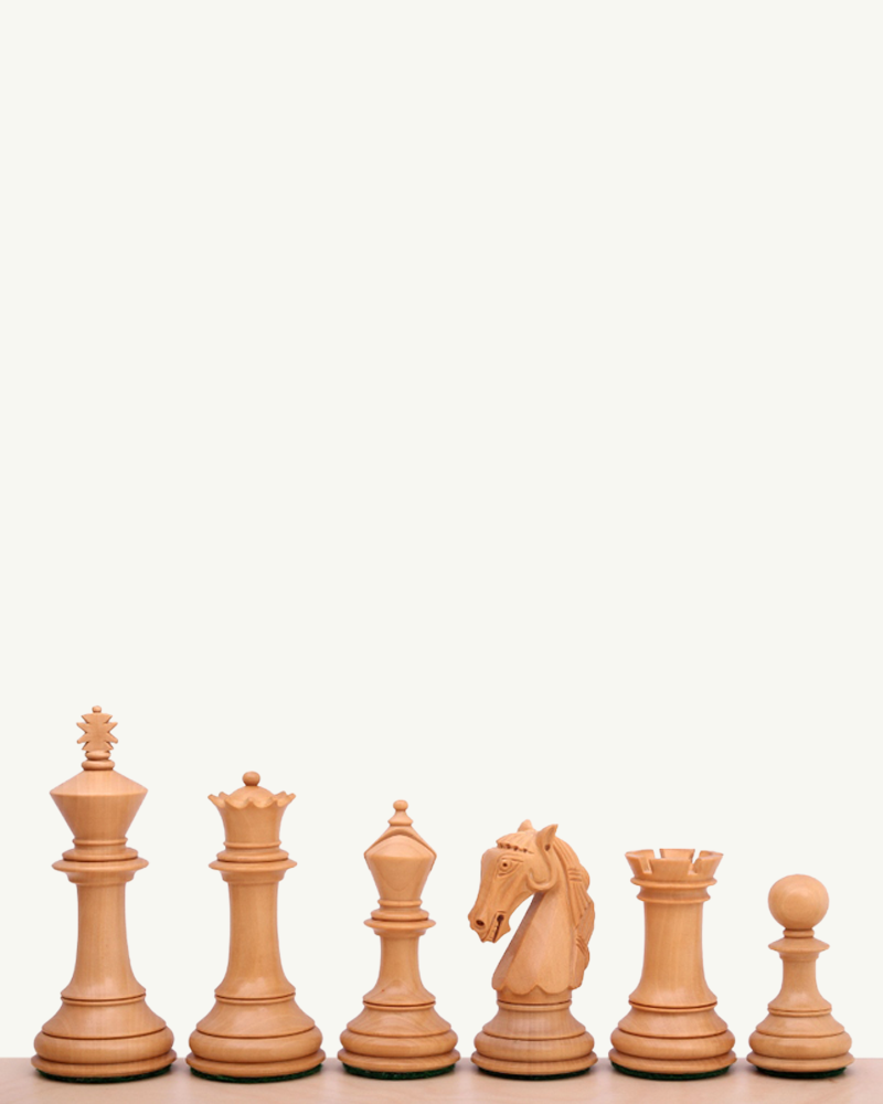 Magnus - Pièces d'échecs en bois de luxe