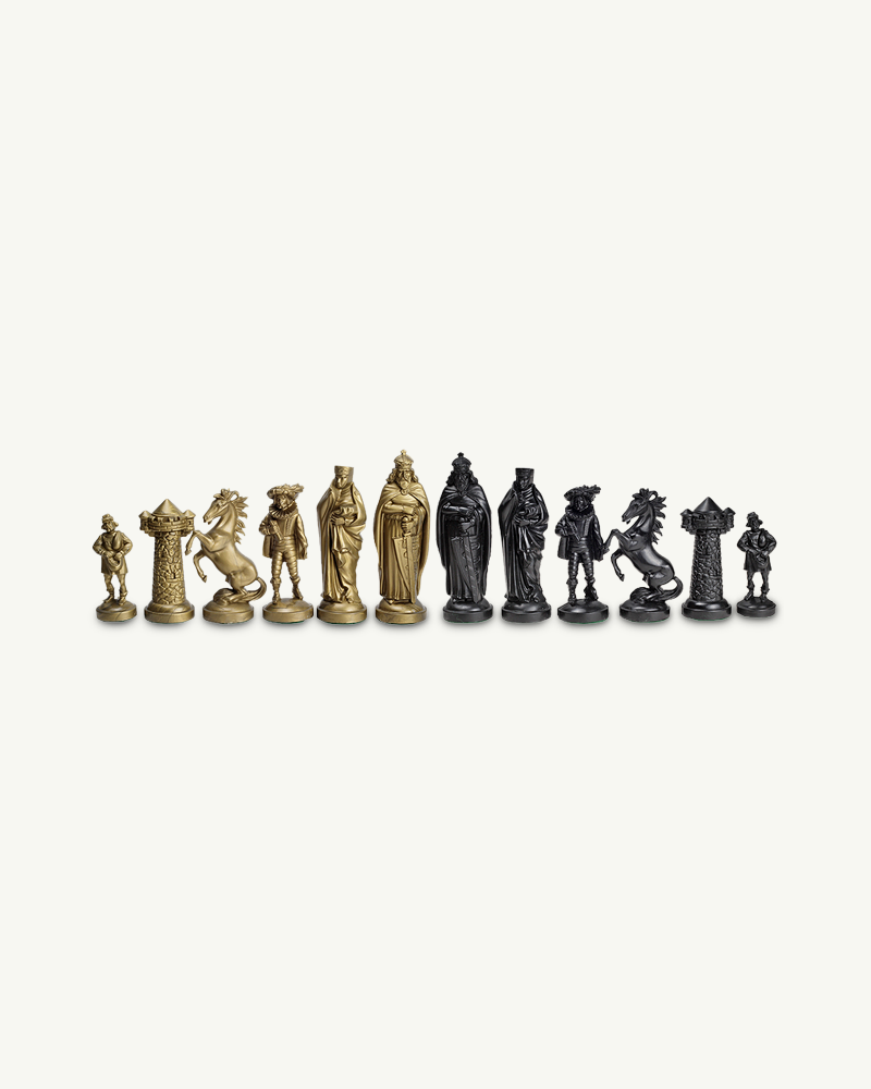 pièce jeu d'échecs médieval