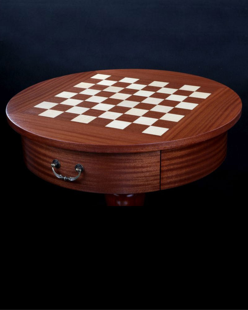Table de jeu d'échecs en loupe d'orme - Boutique de jeux d'échecs Variantes
