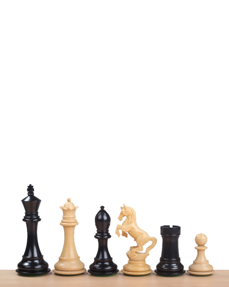 Bucéphale - Pièces d'échecs en bois haut de gamme