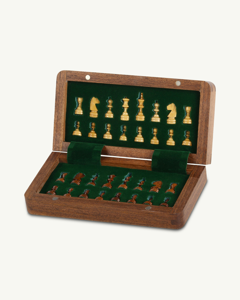Jeu D'échecs Magnétique Pliable - Échiquier Portable 25x25 Cm - Voyage, Cadeau éducatif Pour Adultes Et Enfants