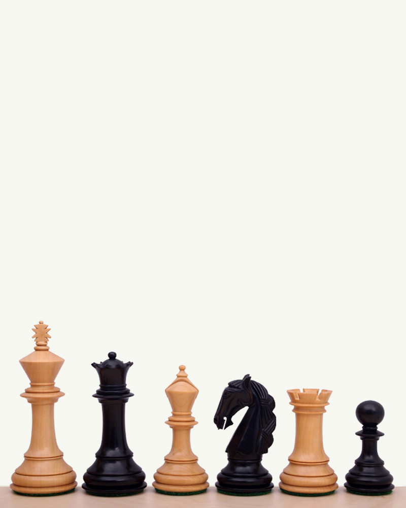 Magnus - Pièces d'échecs en bois de luxe
