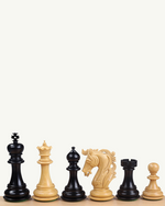 Pièces d'échecs luxe en bois
