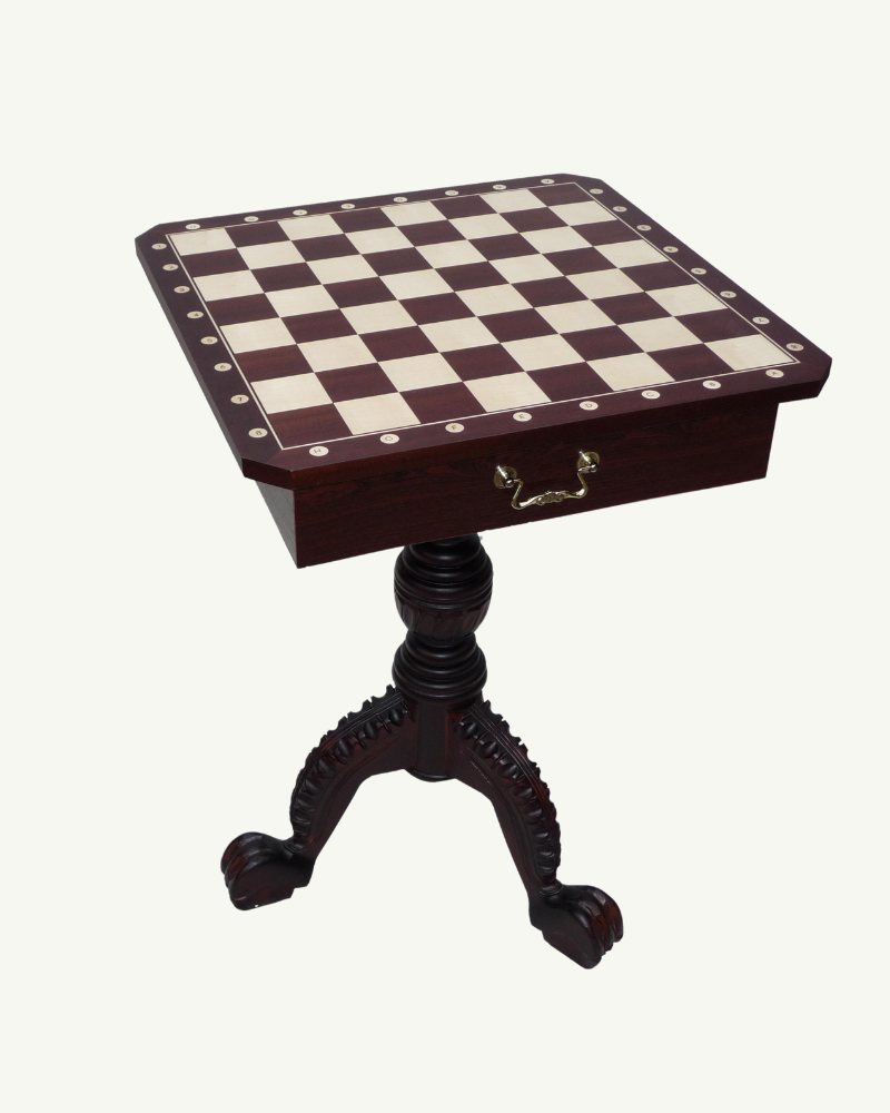 Table jeu d'échecs de luxe